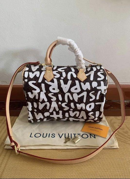 Louis Vuitton Graffiti Speedy 30 And Zippy Wallet (Preloved) 