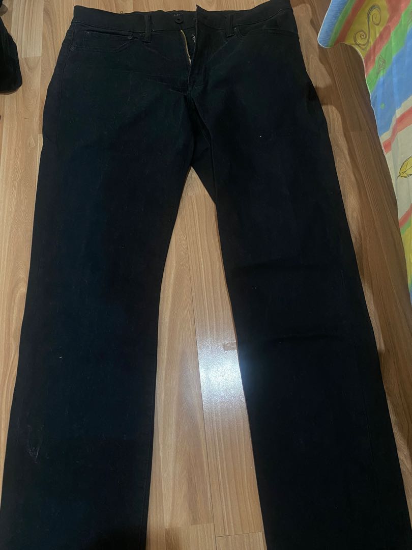 Lucky brand black jeans, Fesyen Pria 