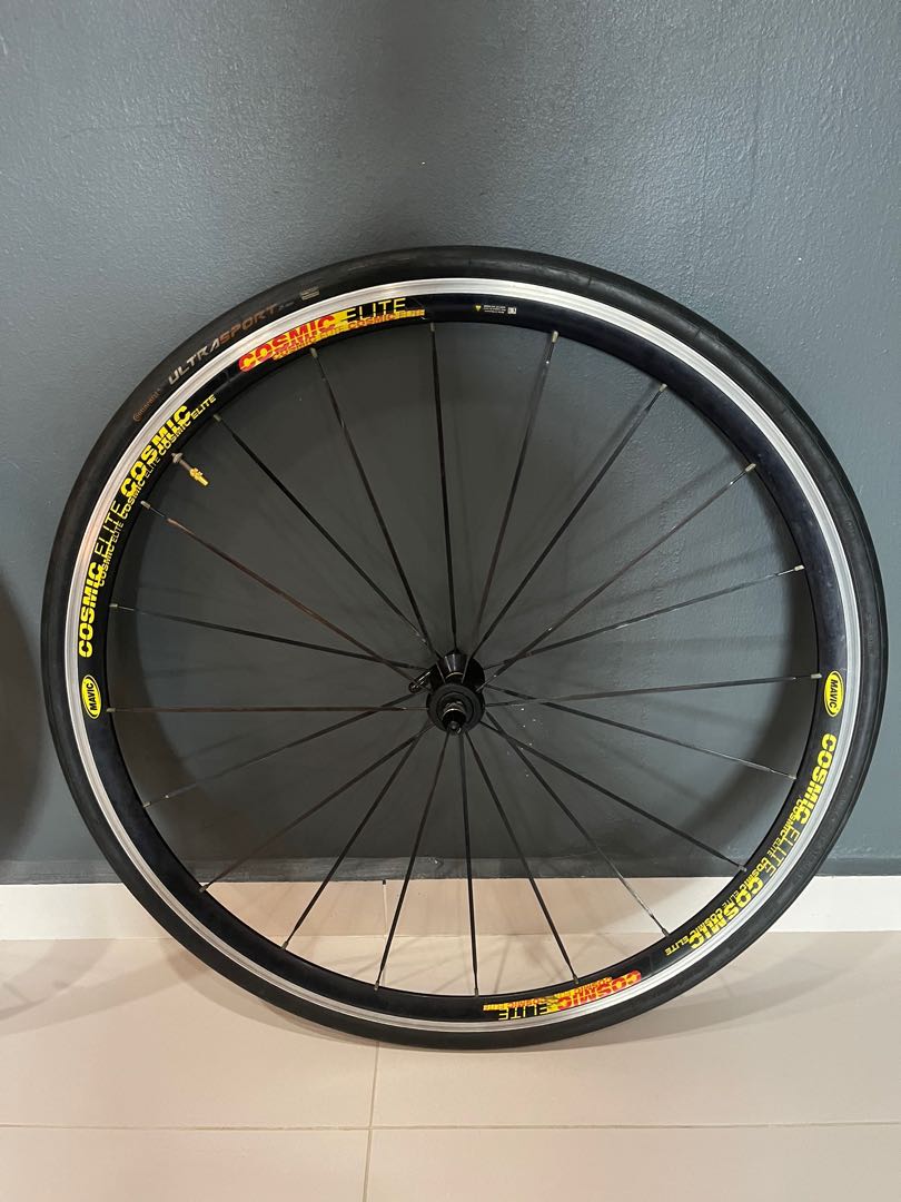 Mavic Cosmic Elite 10/11 Speed Wheelset Ceramic Bearings, Sports