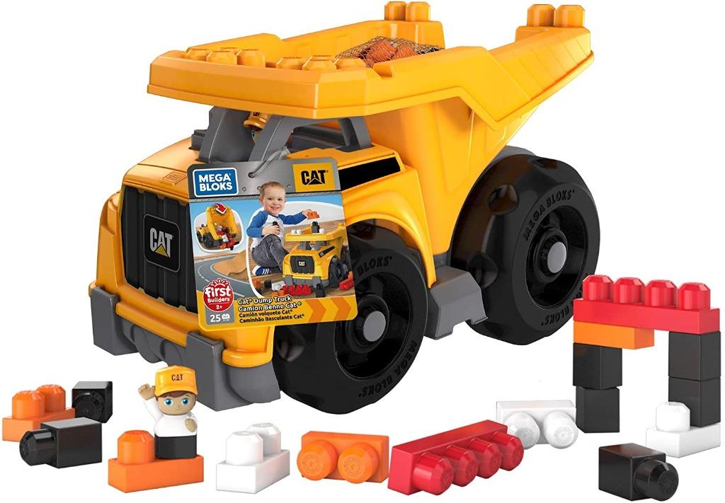 Mega bloks caterpillar 2024 large dump truck