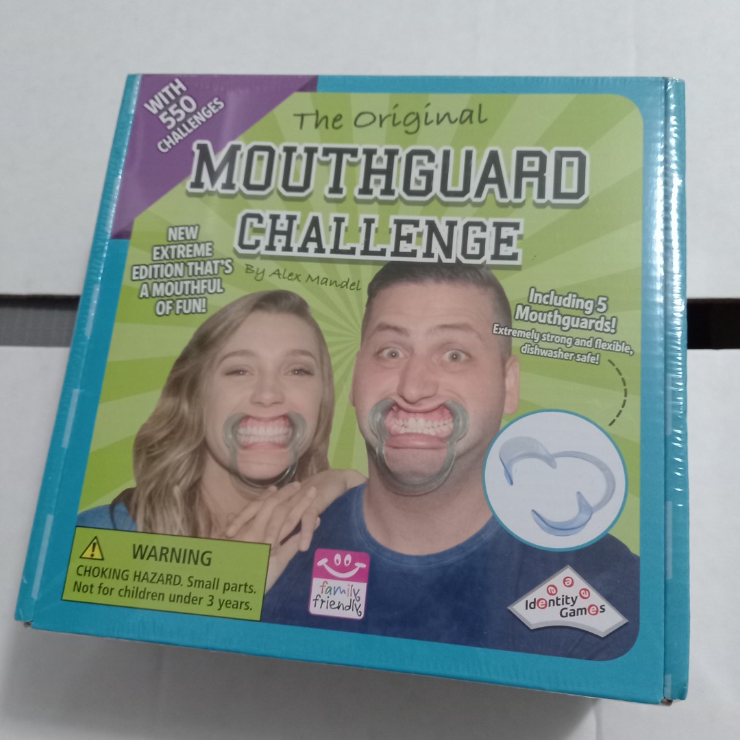 Mouthguard Challenge/ Speak Out Boardgame Family Games, Hobbies &amp; Toys ...