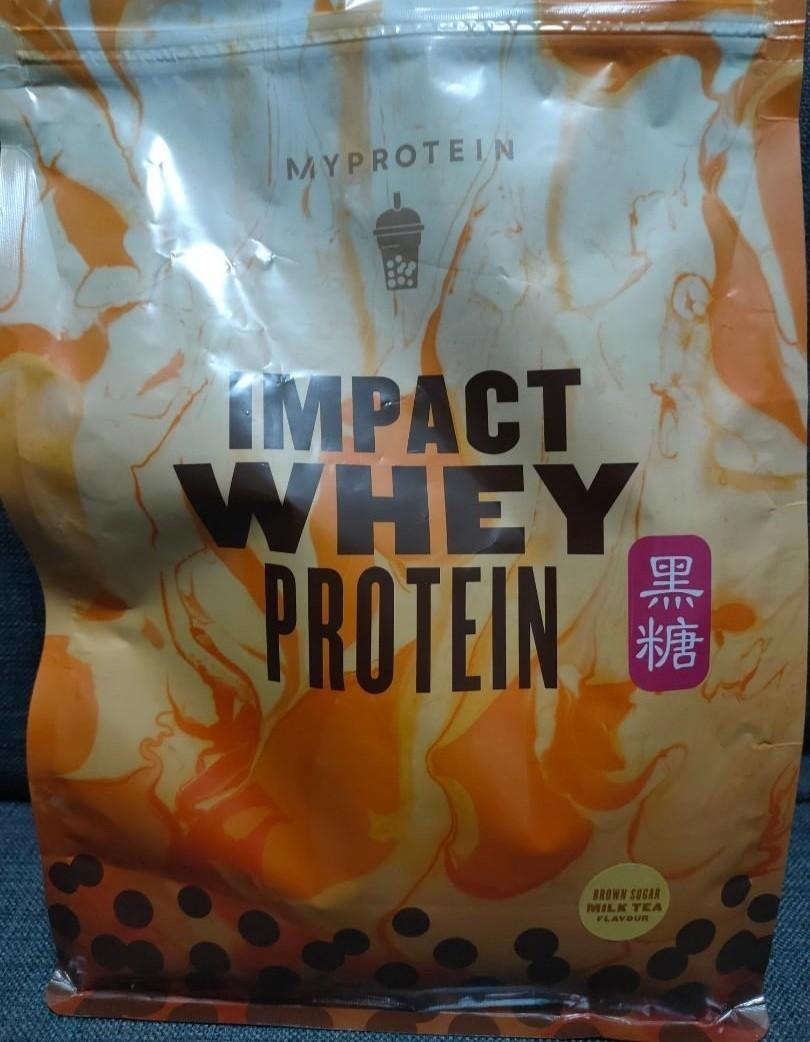 Myprotein Impact Whey Protein Brown Sugar Milk Tea Protein Powder Whey Protein Supplement Sports Equipment Exercise Fitness Weights Dumbbells On Carousell