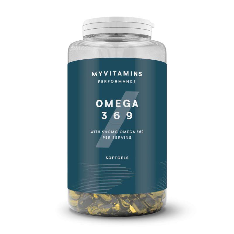 BNIB MyProtein Omega 3-6-9 Softgels, Health & Nutrition, Health ...