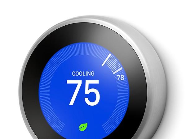 Google Nest Learning Thermostat - Programmable Smart Thermostat for Home -  3rd Generation Nest Thermostat - Works with Alexa - Stainless Steel