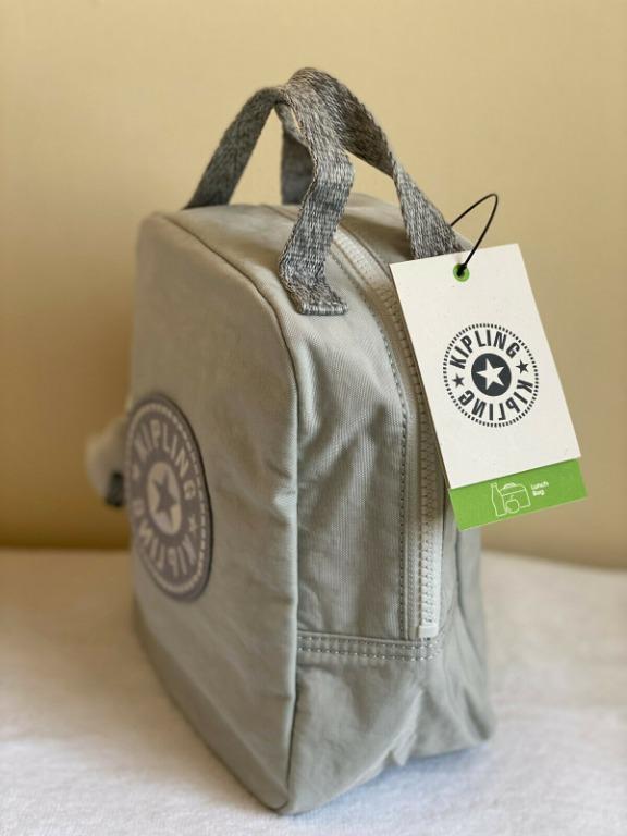 NEW KIPLING LYLA SHELL GREY GRAY INSULATED LUNCH BAG Women s Fashion Bags Wallets Purses Pouches on Carousell