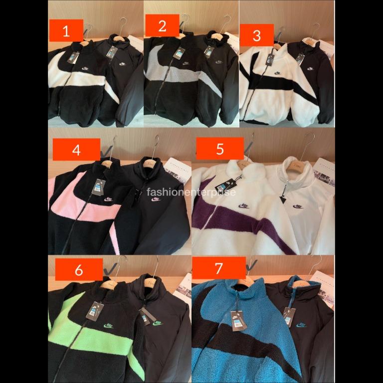 Nike swoosh fullzip reversible jacket online