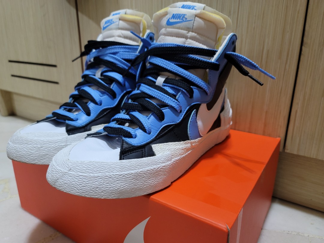 Sacai blazer blue hot sale