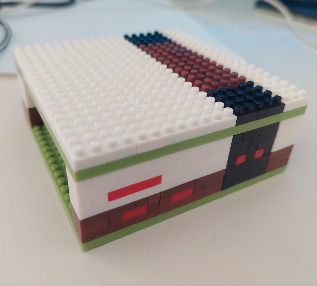 nintendo nes design nano block raspberry pi 3 Model B+ case only ...