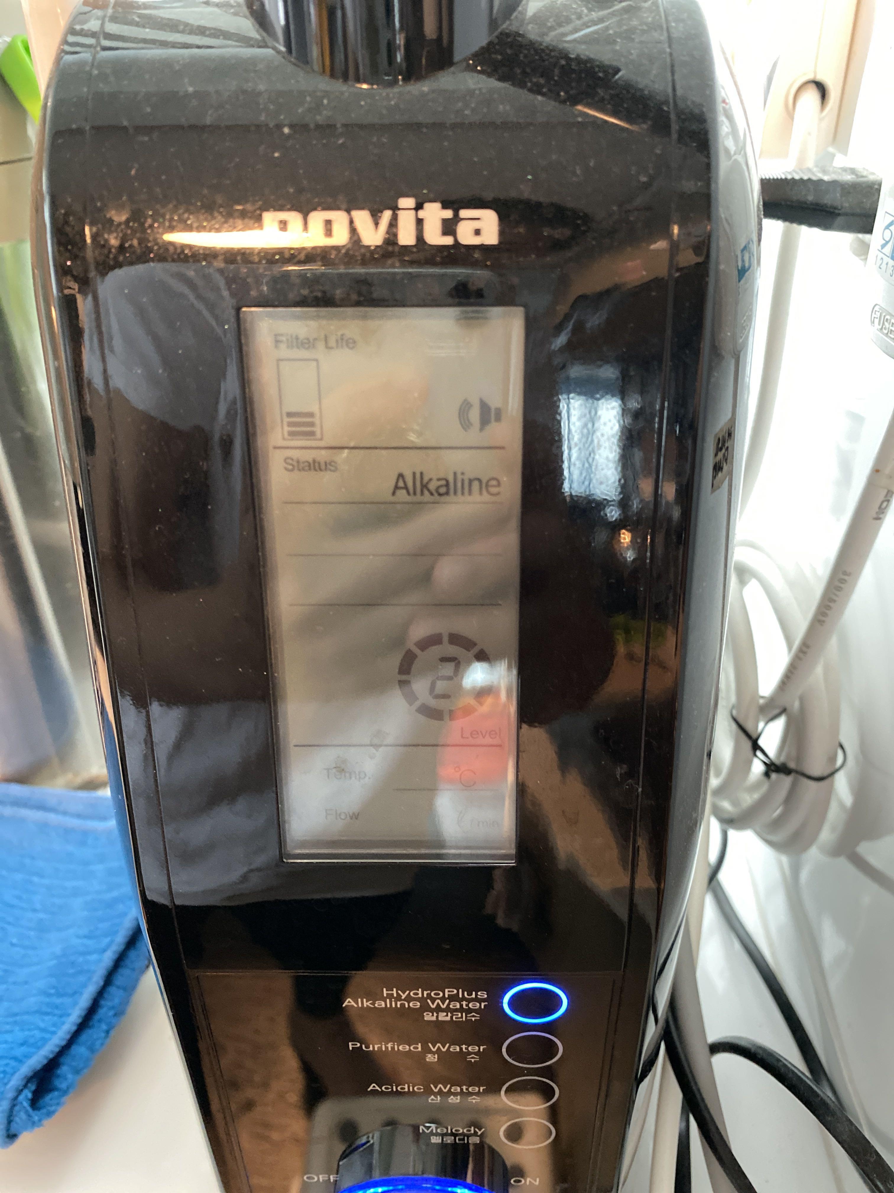 Novita Alkaline water dispenser Hydroplus Premium Water Ionizer