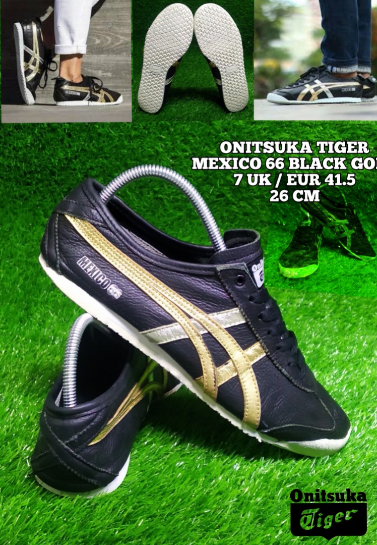 Onitsuka tiger mexico black gold outlet