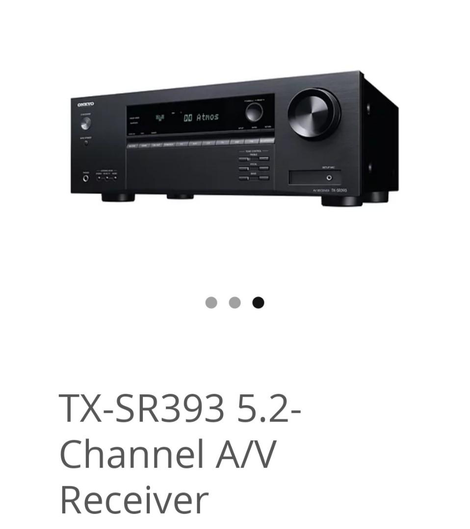 Onkyo tx sr393, Audio, Soundbars, Speakers & Amplifiers on Carousell
