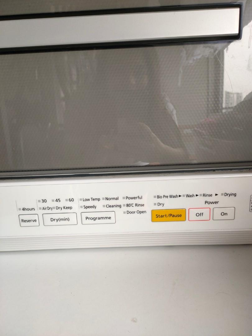 Panasonic Table Top Dishwasher, TV & Home Appliances, Kitchen