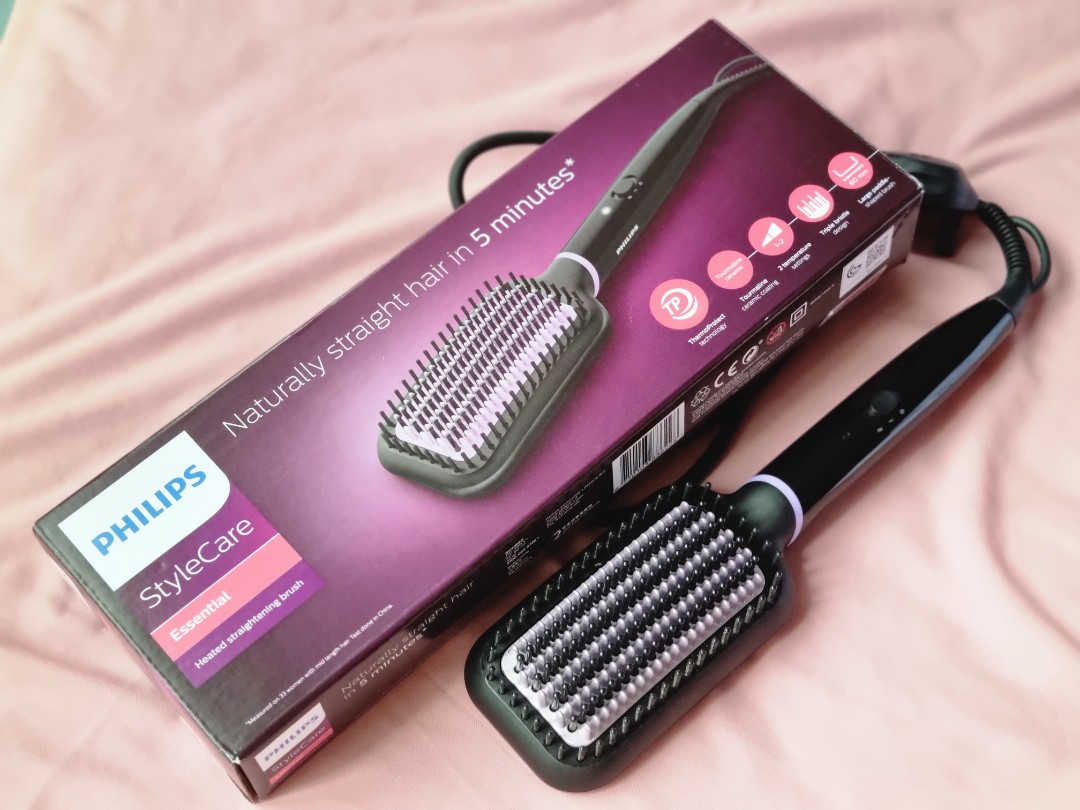 Philips style care hair straightener hot sale