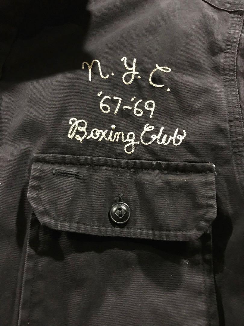 Polo Ralph Lauren New York Boxing Club Work shirt, Men's Fashion, Tops