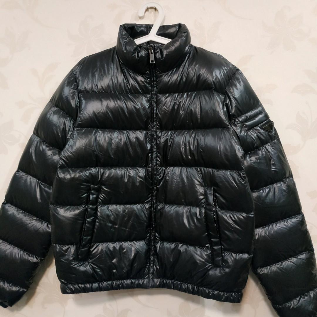 ボトムスス単品 超美品 PRADA down jacket real duck feathe