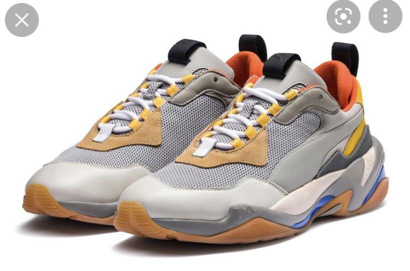 Puma thunder spectra trainers in grey cheap