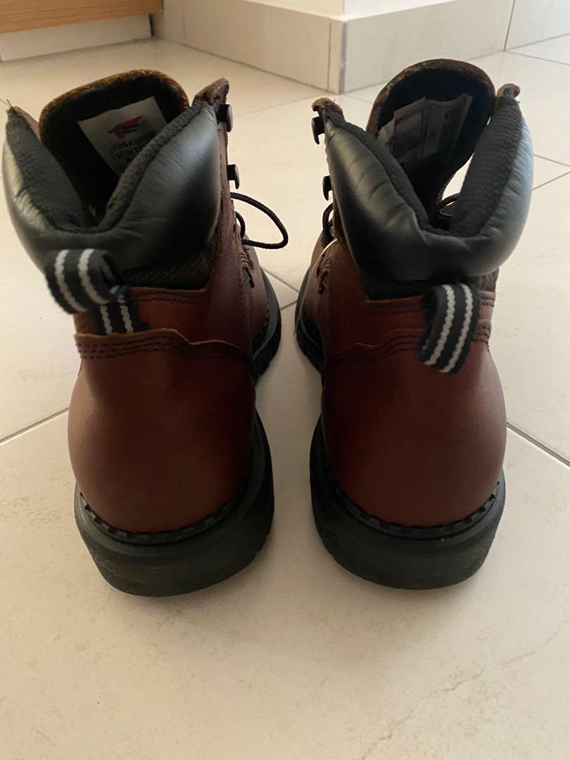 Red Wing Safety Shoes 3526, Men's Fashion, Footwear, Boots on Carousell
