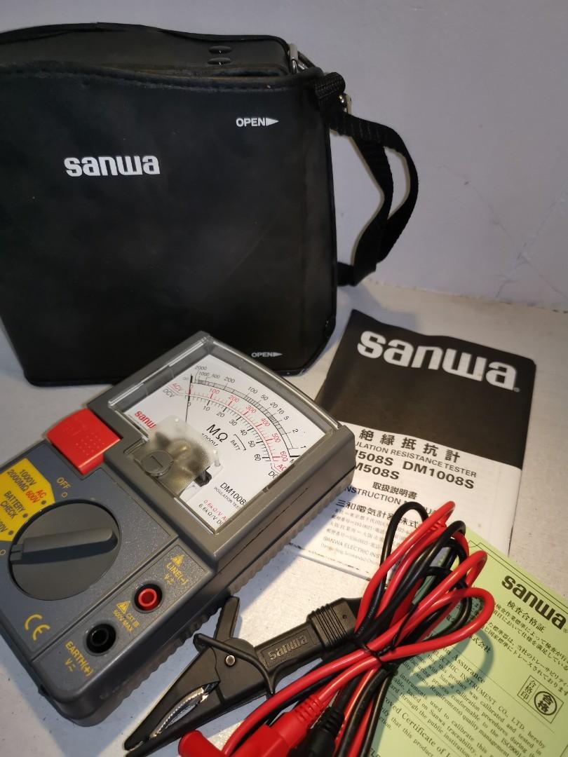 Sanwa Insulation Resistance Tester, TV & Home Appliances, Electrical
