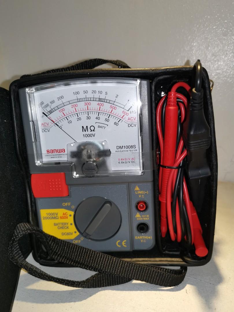 Sanwa Insulation Resistance Tester, TV & Home Appliances, Electrical