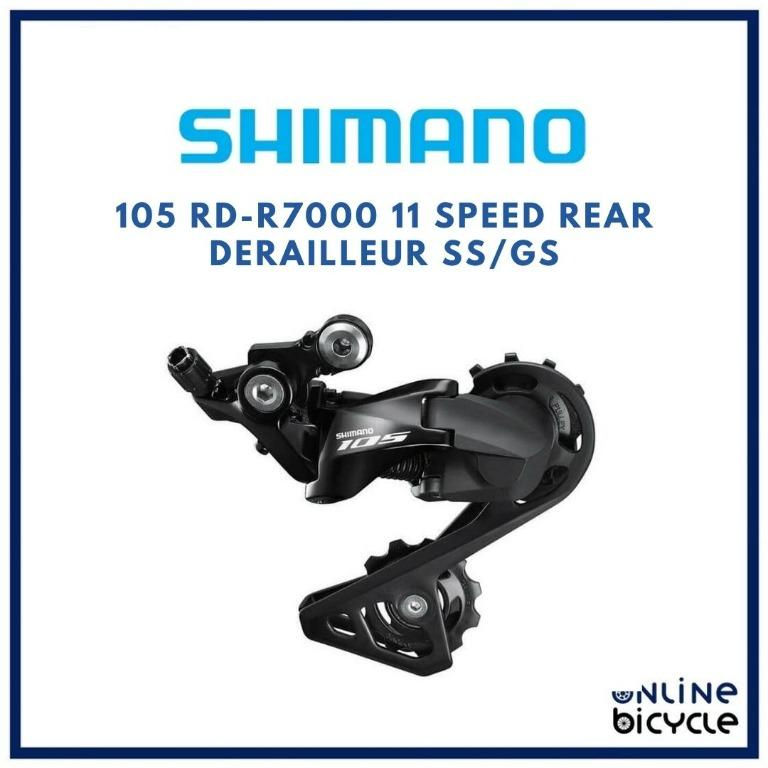 muis Aanleg regionaal Shimano 105 RD-R7000 11 Speed Rear Derailleur SS/GS, Sports Equipment,  Bicycles & Parts, Parts & Accessories on Carousell