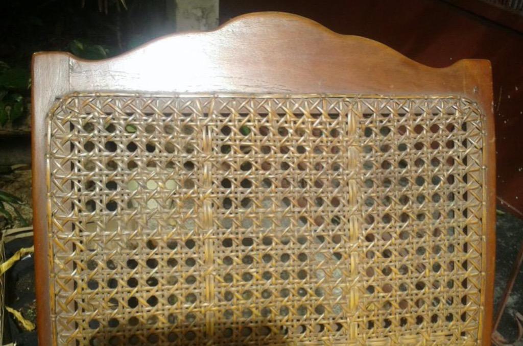 Solihiya butaka with footrest, Furniture & Home Living, Furniture ...