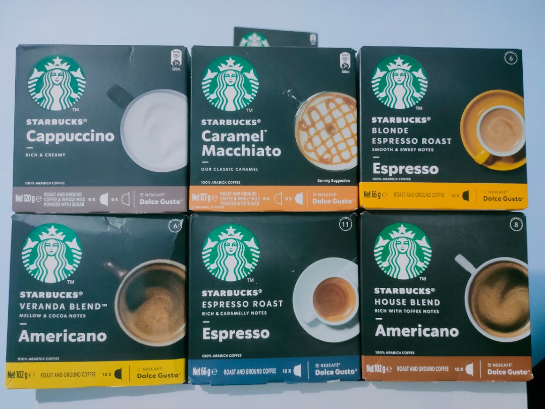 Starbucks Dolce Gusto Coffee Pods, TV 