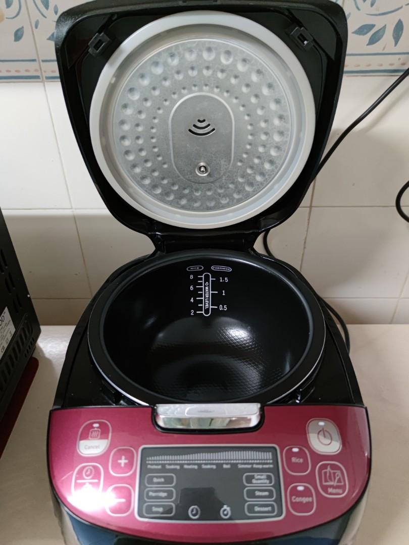 Tefal Rice Cooker Fuzzy Logic (1.5L) RK7405, TV & Home Appliances