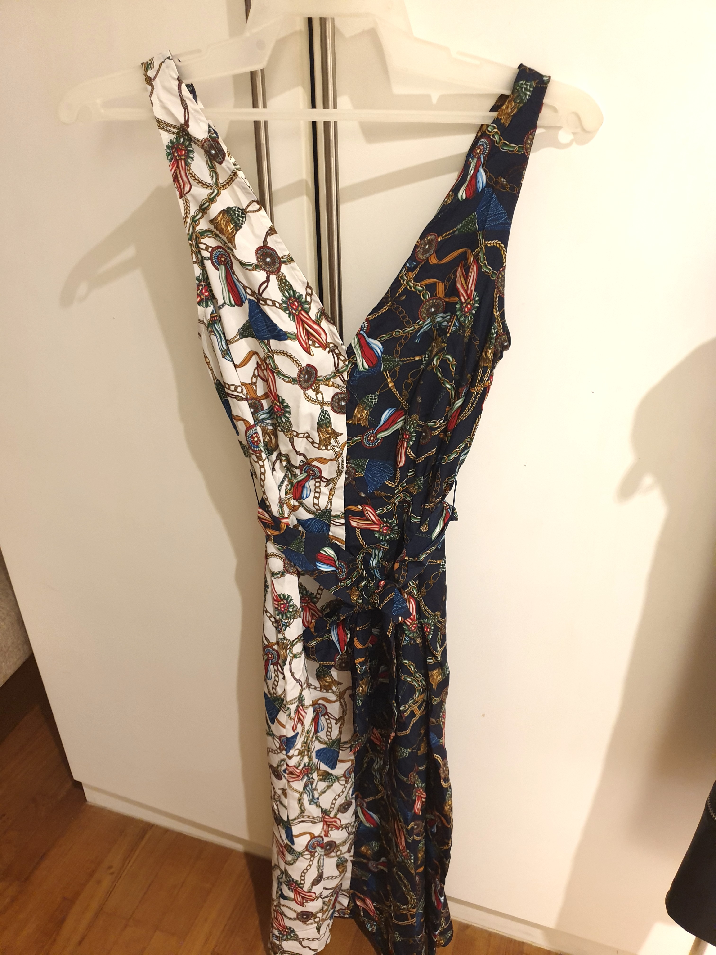 Mango scarf print dress outlet