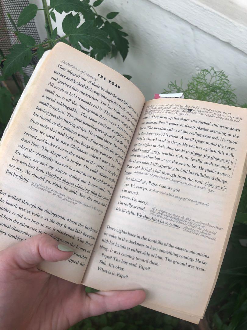 The Road Cormac McCarthy dystopian, Hobbies & Toys, Books