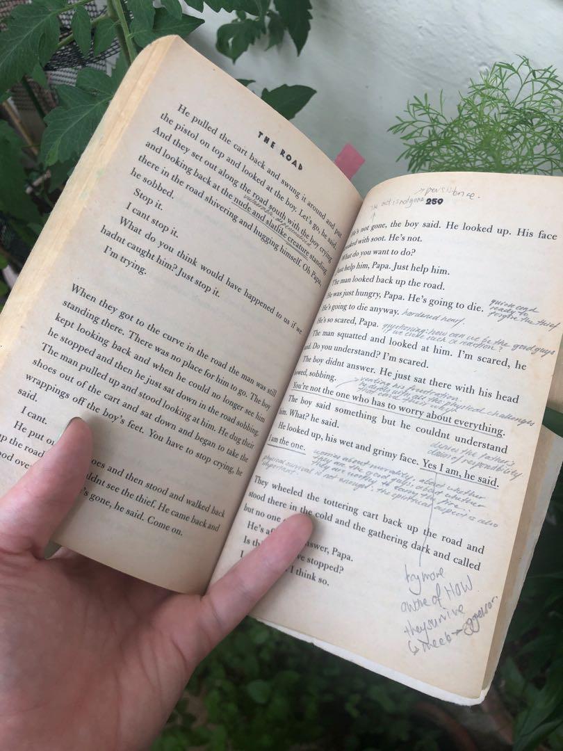 The Road Cormac McCarthy dystopian, Hobbies & Toys, Books