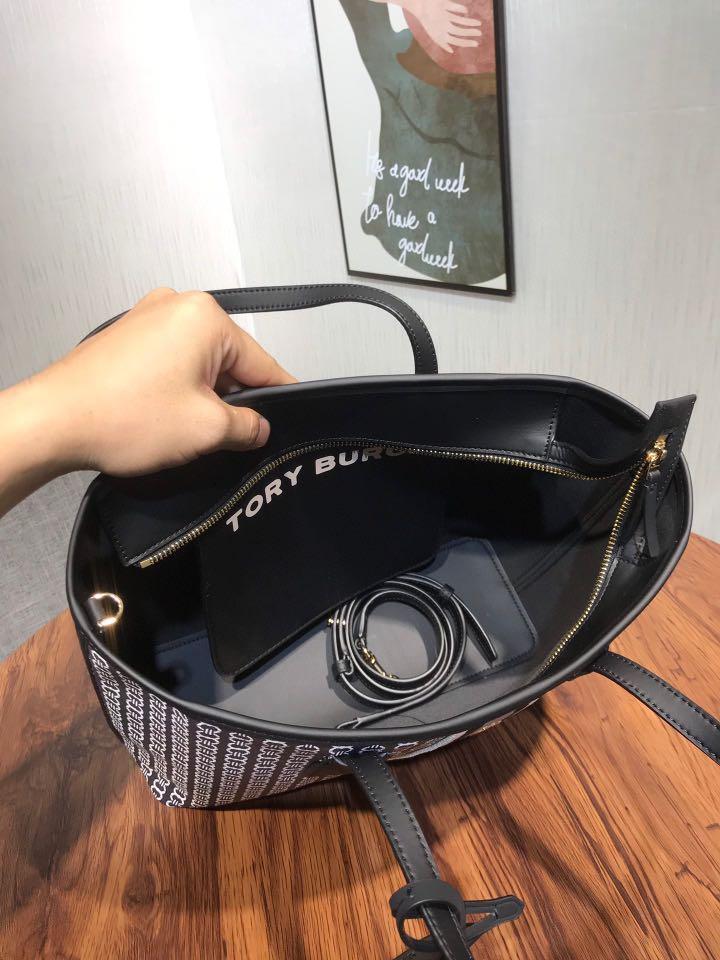 LargeTory Burch Gemini Link Tote black, Women's Fashion, Bags & Wallets, Tote  Bags on Carousell