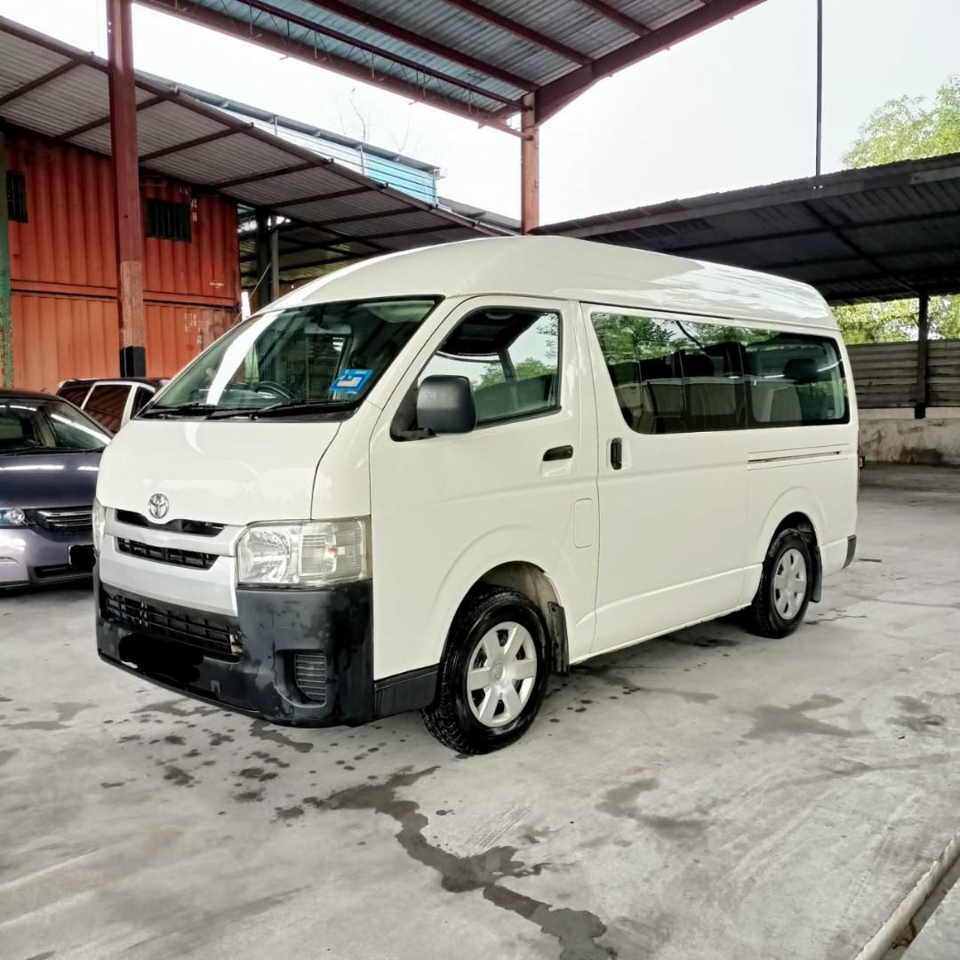 TOYOTA HIACE 2.5MT 2014TH DIESEL WINDOW VAN HIGH ROOF, Cars, Cars 