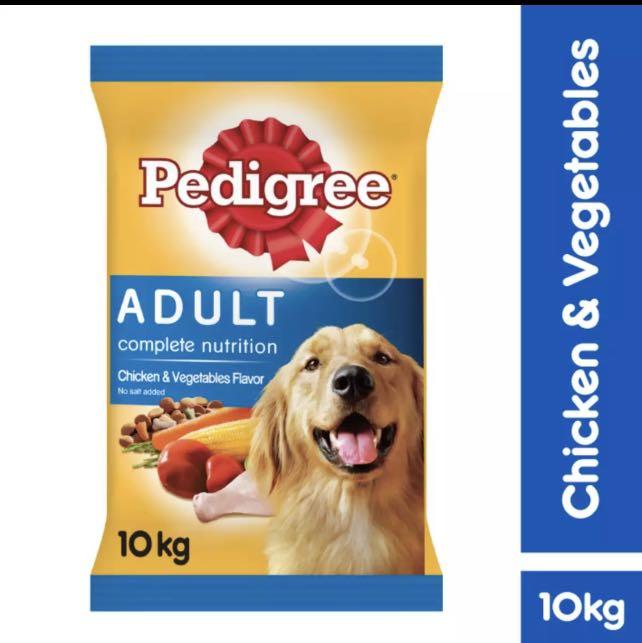 Pedigree chicken best sale and vegetables 10kg