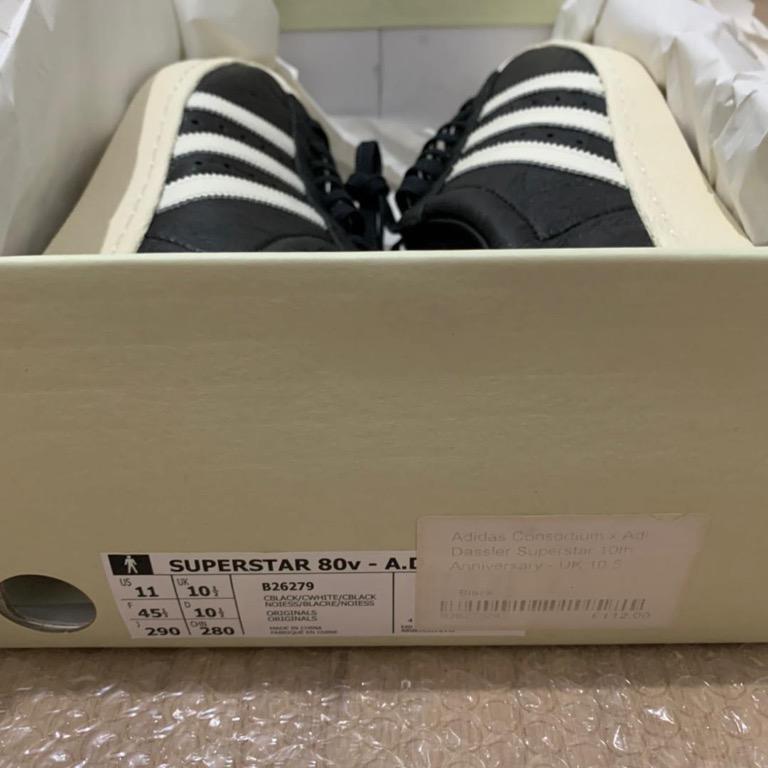 Adi dassler x adidas consortium superstar 80s 10th anniversary online