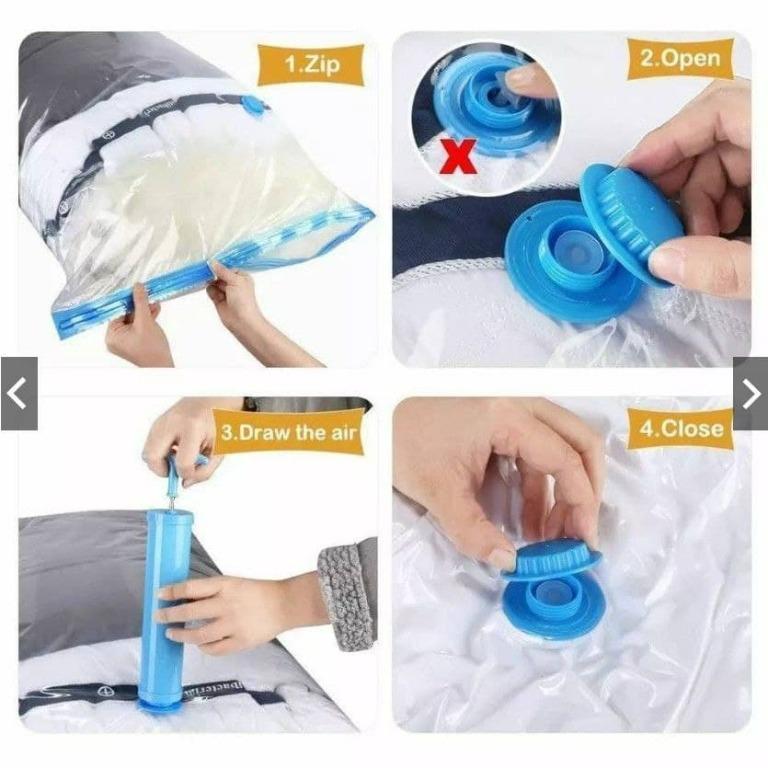 Vacuum Storage Reusable Vacuum Seal Bag Space Saving Storage Bag