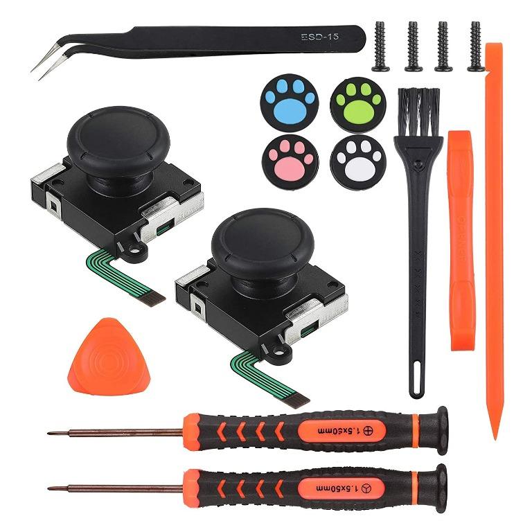 Vastar 2Pack 3D Joycon Joystick Replacement Screwdriver Tool, Analog Thumb Stick for Nintendo