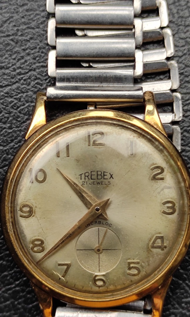 Trebex gold sales watch