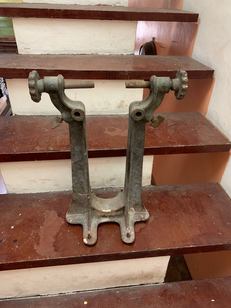 Vintage Cast Iron Bicycle Wheel Truing Stand Hobbies Toys Collectibles Memorabilia Vintage Collectibles on Carousell
