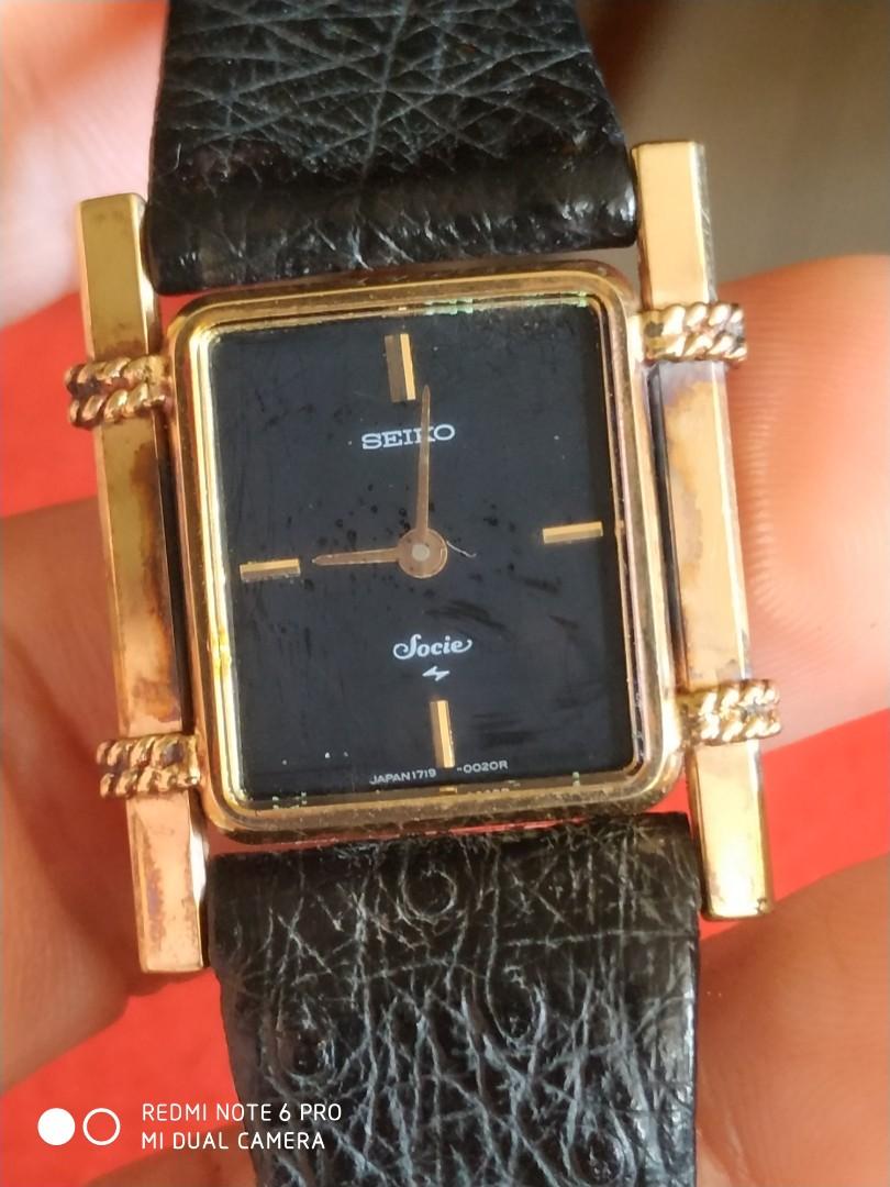 Vintage Seiko socie lady watch nos, Men's Fashion, Watches  Accessories,  Watches on Carousell