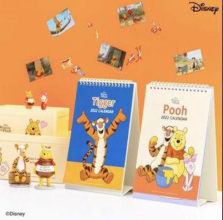 Winnie the Pooh calendar 2022