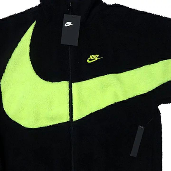 XXL 全新日本購入Nike new big swoosh boa 雙面reversible fleece