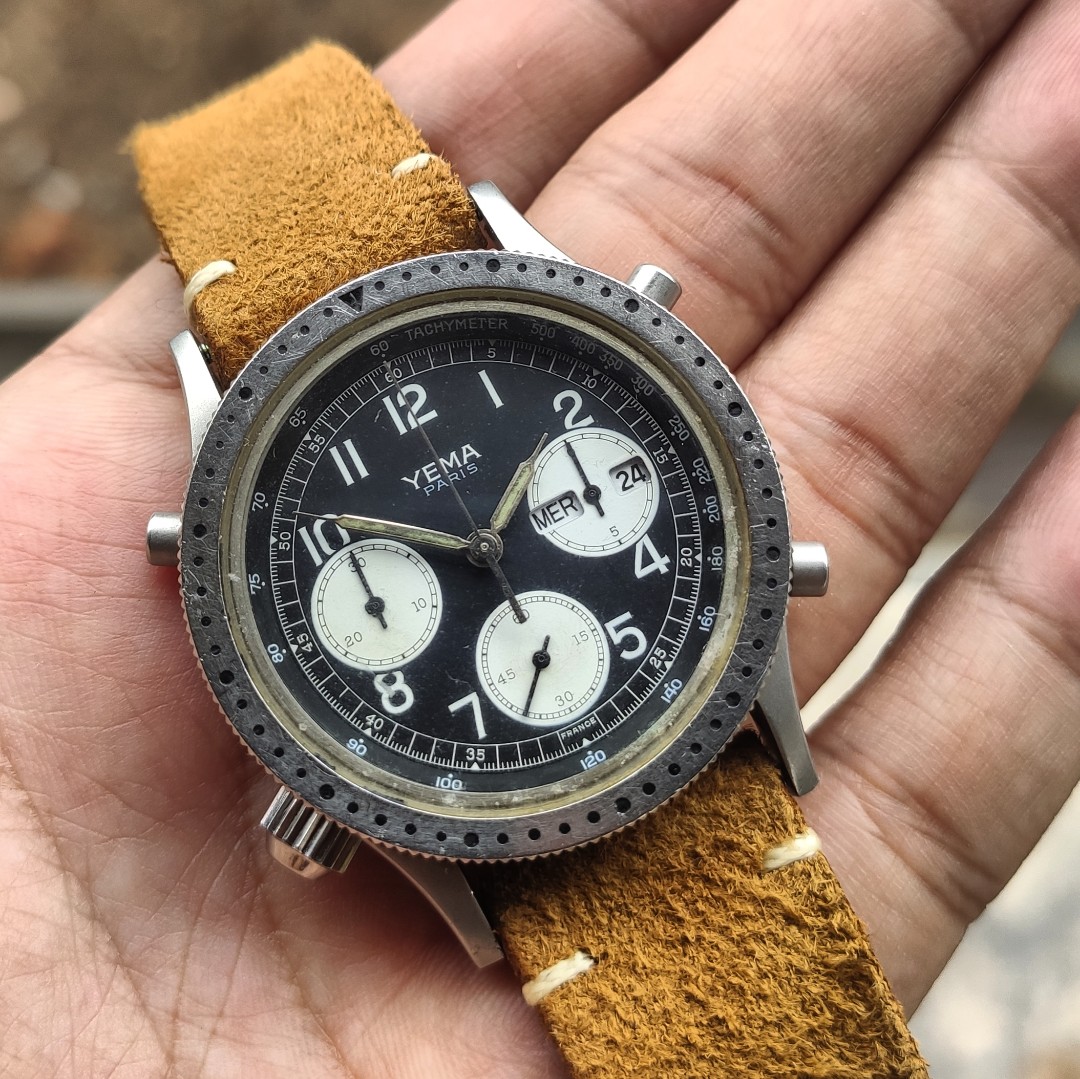 Yema chronograph quartz on sale