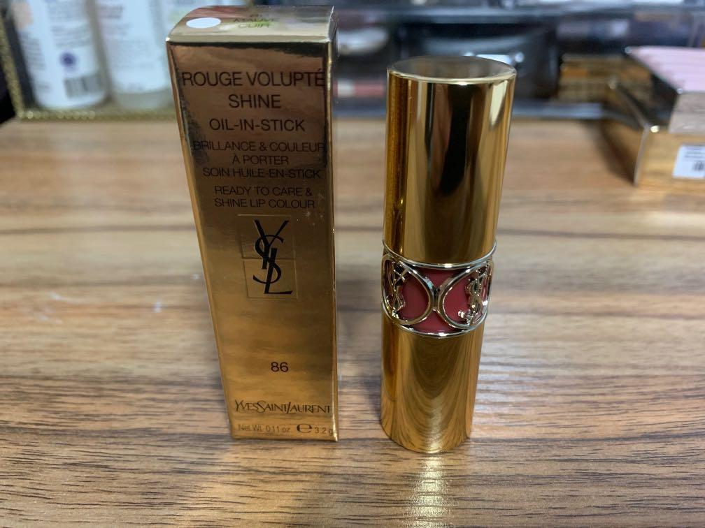 YSL Lipstick 86 Beauty Personal Care Face Makeup on Carousell