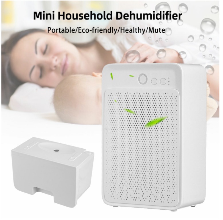 1000ml Air Dehumidifier 350ml/h Dehumidification Dryer Desiccant