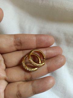 14k Gold plated earrings