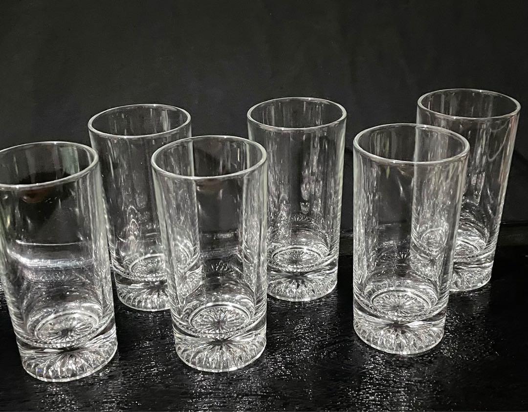 6 pcs. drinking glass - Toyo japan glassware, Furniture  Home Living,  Kitchenware  Tableware, Other Kitchenware  Tableware on Carousell