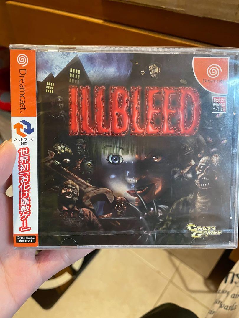 全新未開封Dreamcast Game ILLBLEED, 電子遊戲, 電子遊戲, 其他- Carousell