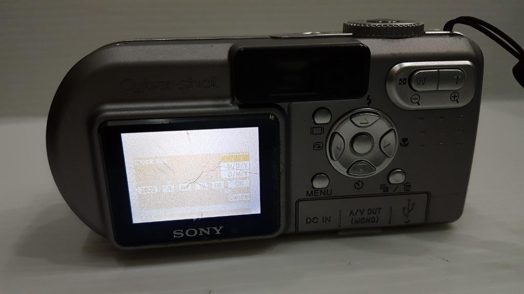 螢幕變質無電池 日本製 SONY Cyber-shot DSC-P10 數位相機 SONY DSC-P10 BP6