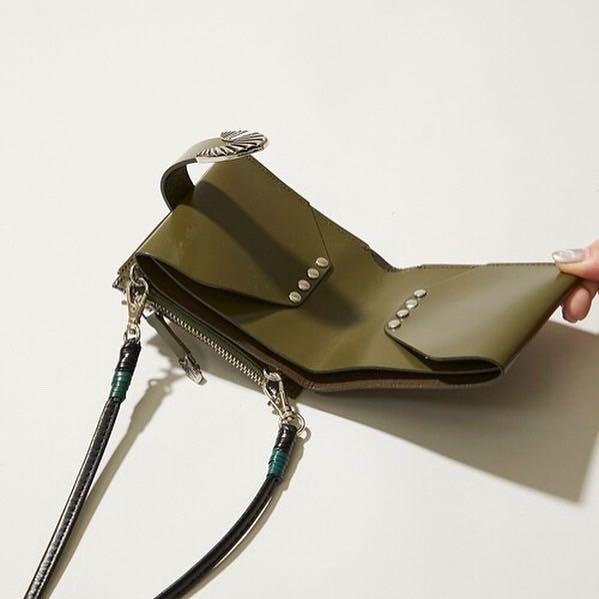 🇯🇵日本直送代購【 TOGA PULLA 】 Leather Shoulder Wallet 日本製 