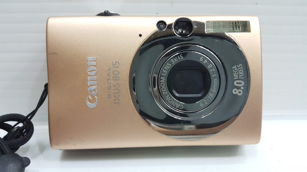 日本製 Canon Digital IXUS 80 IS 800萬像素 數位相機 Canon IXUS 80 IS BP3, 相機攝影, 相機